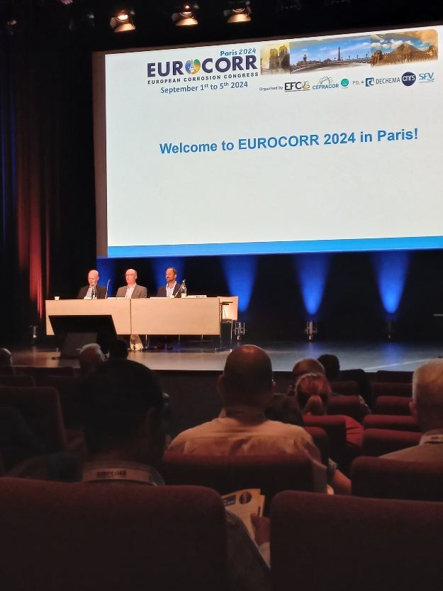 Відкриття конгресу EUROCORR 2024