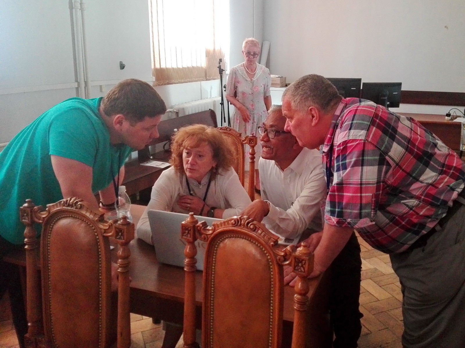 Here comes a description